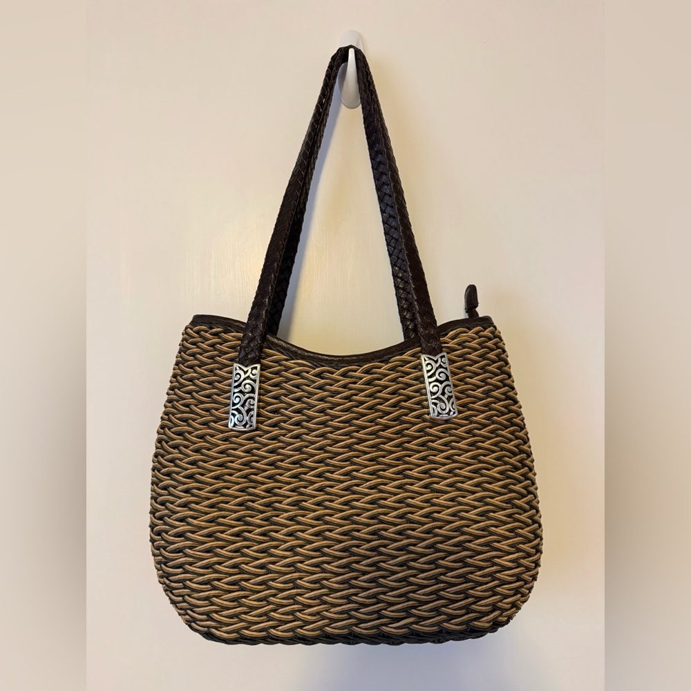 Brighton woven straw Brown Shoulder bag